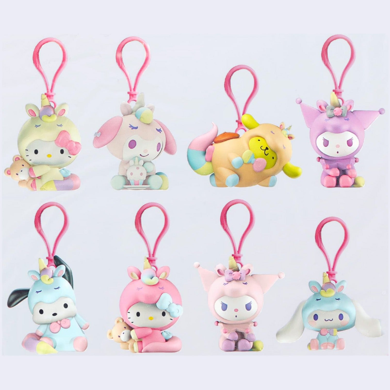 Hello Kitty and Friends - Unicorn Costume Clip-On Hanger Figure