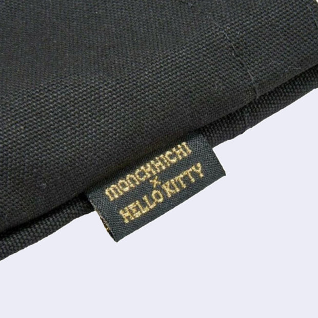 Hello Kitty x Monchhichi Canvas Tote Bag (Black)