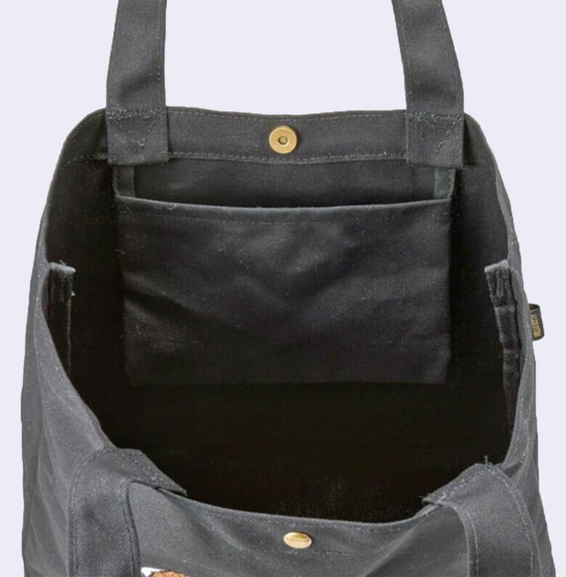 Hello Kitty x Monchhichi Canvas Tote Bag (Black)