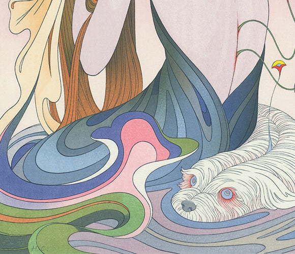 James Jean - "Chine" Ukiyo-e Woodcut Print