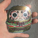 Kelly Yamagishi - "Daruma Burger" Sticker