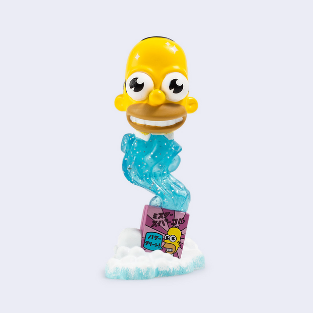 Figurine of Mr. Sparkle - a rendition of Homer Simpson as an advertisement for Japanese cleaner.