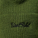 Giant Robot - Embroidered Knit Big Boss Beanie (Olive Green)
