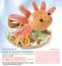 Show poster for "Land & Sea Art Exhibition"
