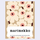Marimekko Unikko notecard set with floral design on a beige background