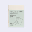 Small A7 size notebooks, a pack of 3 with gridded inner paper.