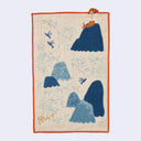 Mermaid (Siren) Embroidered Handkerchief Towel