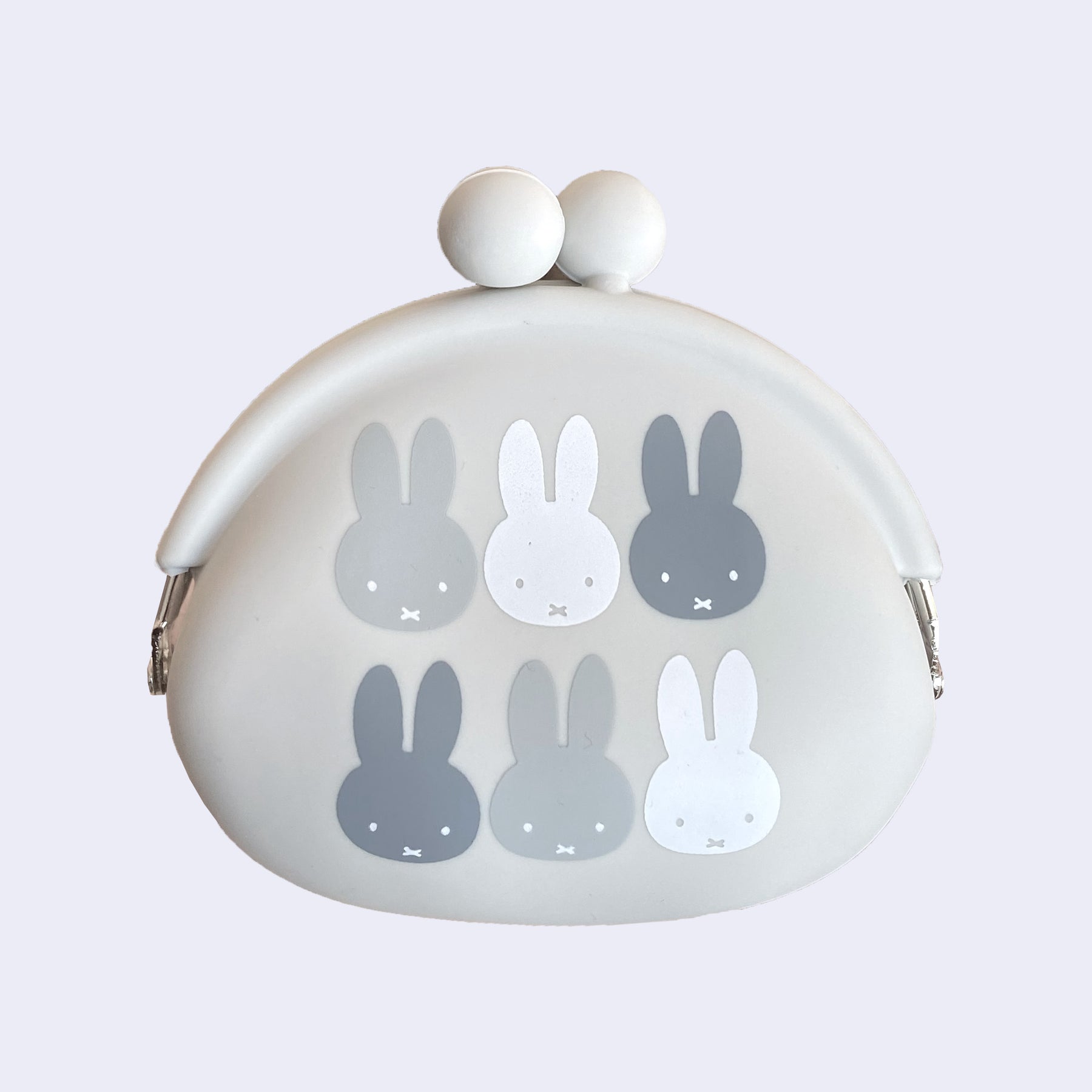 Miffy - Pochi Silicone Pouch Coin Purse (Gray) – GiantRobotStore