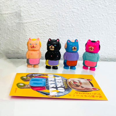 Yukinori Dehara - Neko Obason Mini Figure (Set of 4)