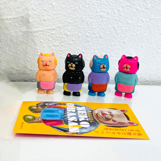 Yukinori Dehara - Neko Obason Mini Figure (Set of 4)