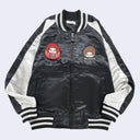 Monchhichi x Mt. Fuji Sukajan Bomber Jacket (Black)