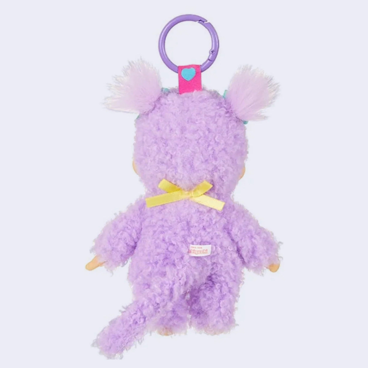 レインボーチャーム　monotone Monchhichi Sweet Lollipop Plush Keychain (Purple) – GiantRobotStore