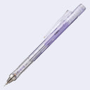 Purple mechanical pencil on a white background