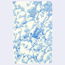 Illustration of an anthropomorphized star boy falling out of the sky with a calm expression