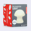 Kickerland mushroom light packaging on a white background