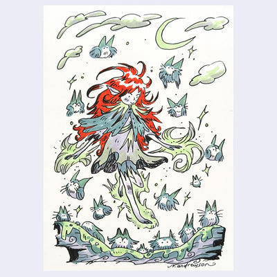 5x7 (2025) - #11 - Natalie Andrewson - "Owl Magic"