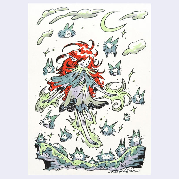 5x7 (2025) - #11 - Natalie Andrewson - "Owl Magic"