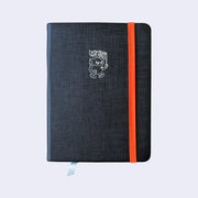 Giant Robot: Hardcover Document Sketchbook - A6 Blank (Black - Woven)