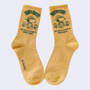 Peanuts - Snoopy Beagle Scouts Crew Socks (Yellow)