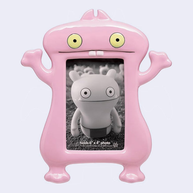 Uglydoll Ceramic Picture Frame (Pink Babo)