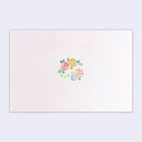 Floral design on a white background