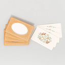 Antik Piac - Rabbit & Squirrel Mini Greeting Card Set (Orange Envelope)