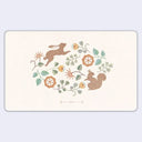 Antik Piac - Rabbit & Squirrel Mini Greeting Card Set (Orange Envelope)