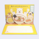 CREALD - Happy Birthday Ramen Animal 3D Greeting Card