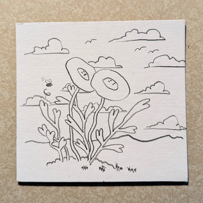 Raku (Mini) Gaki - Cassia Lupo - "This Could Be Us"
