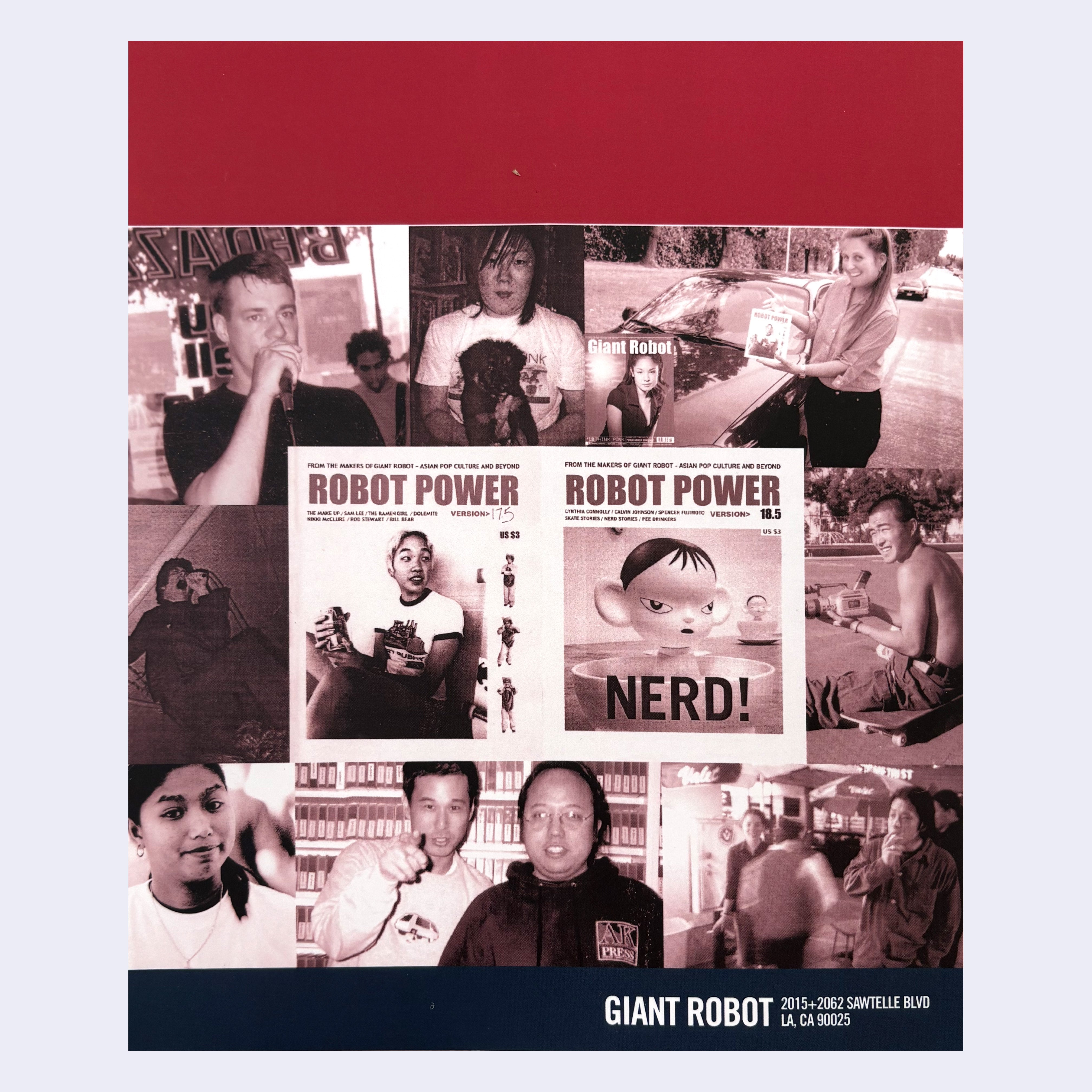 Giant Robot - Robot Power Zine Vol 1 (Re-print - Issues 17.5+18.5