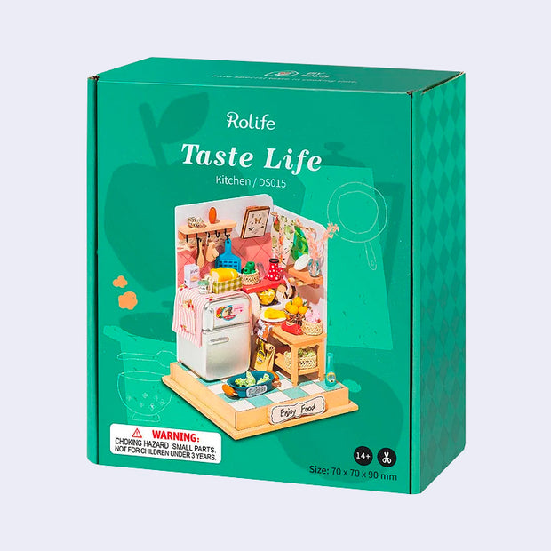 DIY Miniature Dollhouse - Taste Life (Kitchen) – GiantRobotStore