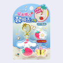 Sanrio - Sweet Berry Deco Keycharm/Keychain (Set of 3 - Assorted)