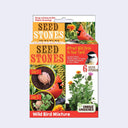Seed Stones packaging for wild bird mixture on a white background