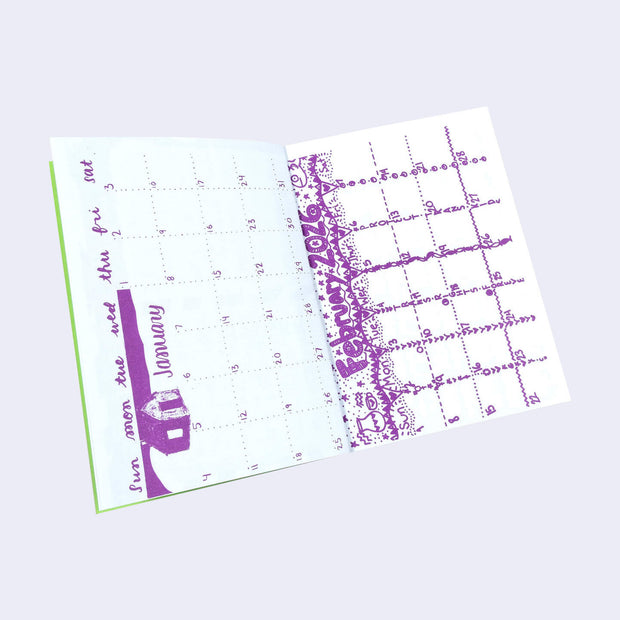 Slingshot Collective - 2026 Mini Organizer (Assorted)