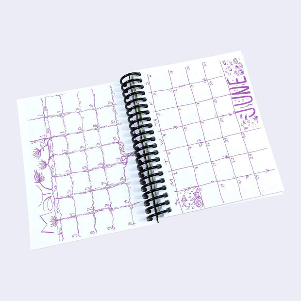 Slingshot Collective - 2026 Spiral-Bound Mini Organizer (Assorted)