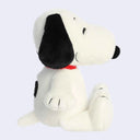 Plush doll of Snoopy, sitting.