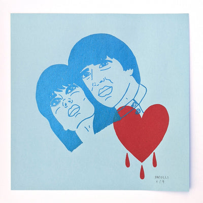 Pacolli - "Sonny & Cher" (The Risograph & Screenprints Show 2024)