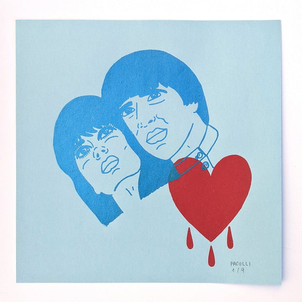 Pacolli - "Sonny & Cher" (The Risograph & Screenprints Show 2024)