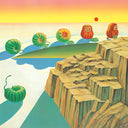 Page excerpt from picture book featuring illustration of a watermelon colored tiger turning slowly into a daruma.