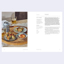 Recipe card for isobeage, with a photograph of the dish on several plates and a can of beer, poured into 2 different glasses.