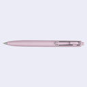 Pink pen on a white background