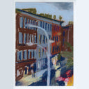 Sitting Outside IV - #233 - Lu Walstad - "Window (Dusk)"