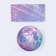 Sticker pack featuring 5 different celestial themed stickers designed by Yoskay Yamamoto.