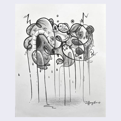 Rakugaki 3 - Tiffany Liu - #100 - "Detangled Storm"