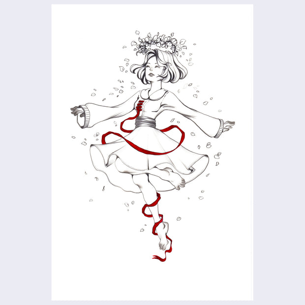 Rakugaki 3 - Yumi Yamazaki - #118 - "Leap"