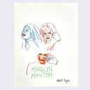 Rakugaki 3 - Albert Reyes - #122 - "Marilyn Manson"