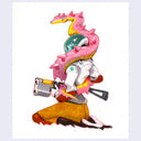 Rakugaki 2 - Peter Chan - #123 - Sci-fi Girl