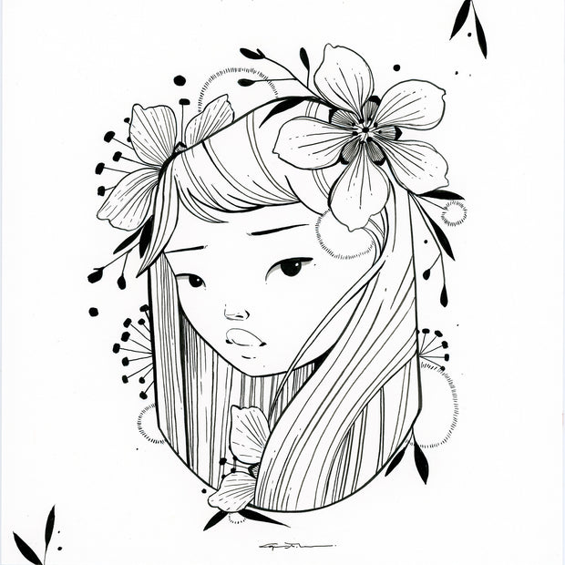 Rakugaki 3 - Alyssa Mees - #13 - "Bloom #2"