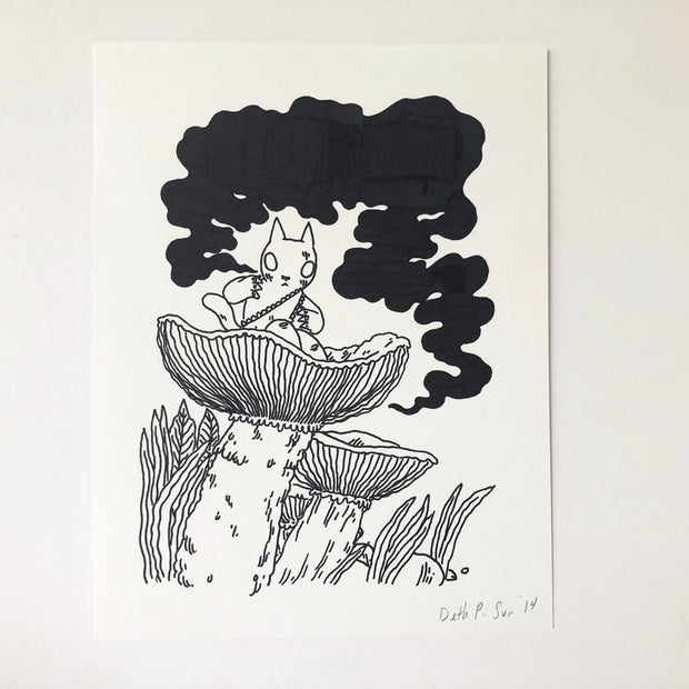 Rakugaki 2 - Deth P Sun - Mushroom 2014 #377