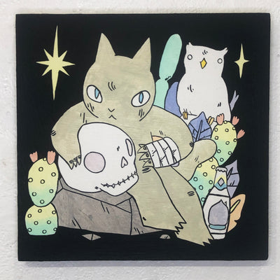 Deth P. Sun - #10 - Cat on Rocks